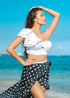 Polka  flight skirt